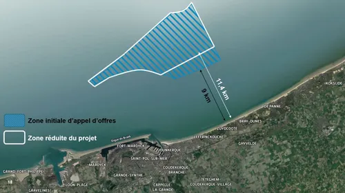 Où en est-on du projet de parc éolien au large de Dunkerque ?