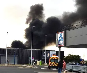 Un incendie à Gamm Vert Wimereux