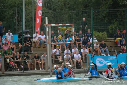 Championnat du Monde de kayak-polo, les Allemands étaient les plus...