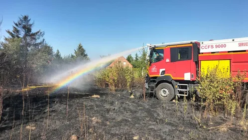 Le Nord et le Pas-de-Calais en risque sévère incendie des végétaux