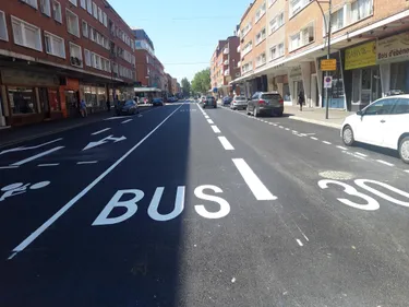 Le Boulevard Sainte-Barbe de nouveau ouvert à la circulation à...