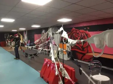 Une gigantesque guirlande de soutien-gorge déployée ce dimanche