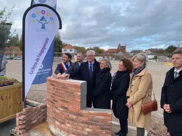 La première pierre du futur IME posée