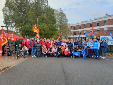 Le personnel du centre hospitalier en colère