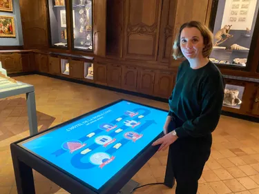 Au musée de Flandre, une table tactile innovante a fait son...