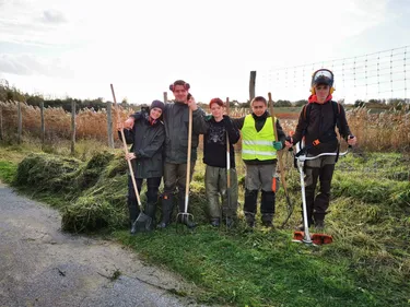 Les jeunes du lycée horticole au plus près de la nature