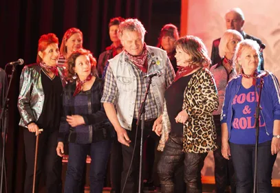 Les Salt and Pepper ont adoré "Choeur de Rockers", le film qui...