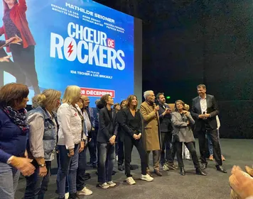 De beaux souvenirs sont remontés lors de l’avant-première de Chœur...