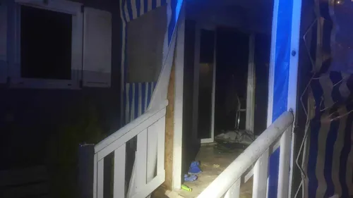Un mobile-home détruit par les flammes au camping l'Eté Indien