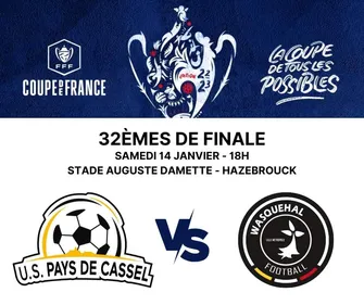 Ce sera Wasquehal pour le Pays-de-Cassel