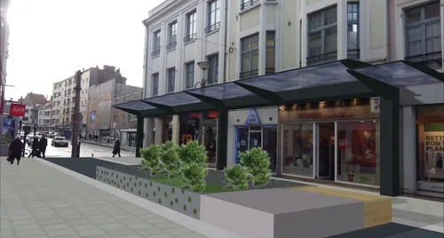 La rue Victor Hugo et le pont de l'Entente Cordiale seront couverts...