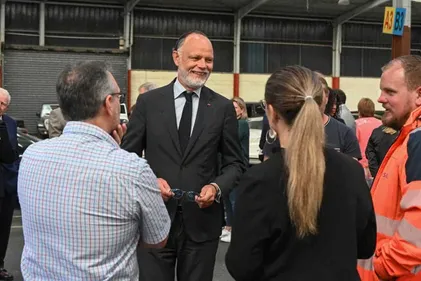 Edouard Philippe en visite à Hazebrouck et Téteghem la semaine...