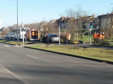 Un piéton blessé dans un accident avec un car