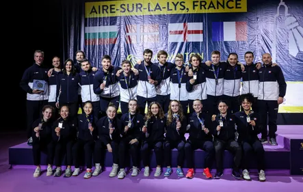 La France termine en Argent au championnat d'Europe de badminton