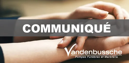 Un cercueil tombe sur la chaussée route de Furnes