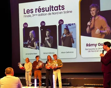 Victoire du Coudekerquois Rémy Gillodts à Nord en Scène