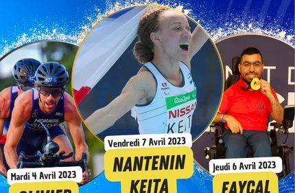 Des futures stars des Jeux Paralympiques en visite à Steene