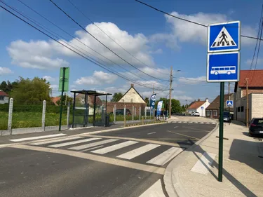 Eperlecques : une partie de la RD221 inaugurée après des travaux
