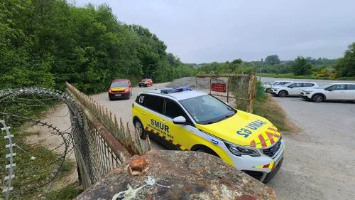 Réty: un camion chute de 10m dans les anciennes carrières, un homme...