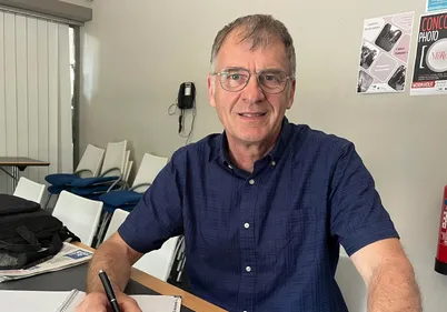 Élu en 2020, Frédéric Devos va devoir défendre son siège de maire...