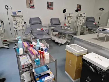 A Hazebrouck, la première maison du don de plasma accueille les...
