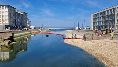 Un exercice anti-pollution marine mené pendant 3 jours à Wimereux