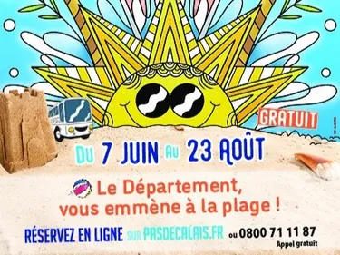 Des bus gratuits cet été vers les plages du Pas de Calais