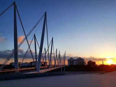 La passerelle du FRAC de nouveau ouverte à Dunkerque