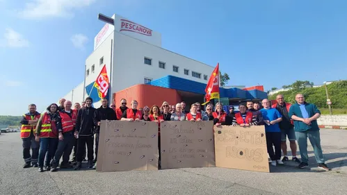Boulogne: des salariés de Pescanova en grève pour réclamer des...