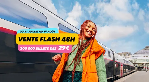 SNCF : 300 000 billets TGV vendus à prix réduits pour ce mois d'Août