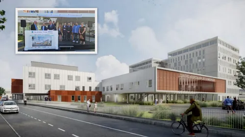Dunkerque: les travaux d'extension de l'hôpital débutent, un...
