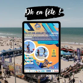Du sport de haut niveau sur la plage de Malo !