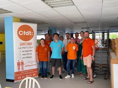 La CFDT soutient les jeunes de Saint-Omer en situation de précarité