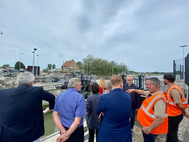 Les travaux des wateringues et écluses de Gravelines sont enfin...