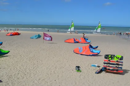 La crème du kite-surf mondial a apprécié l’accueil dunkerquois