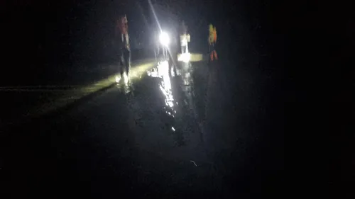 Départ de migrants du côté de Berck, de la Baie de Canche : De...
