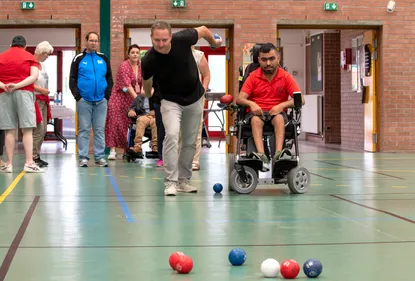 Les stars de la Boccia à Grande-Synthe