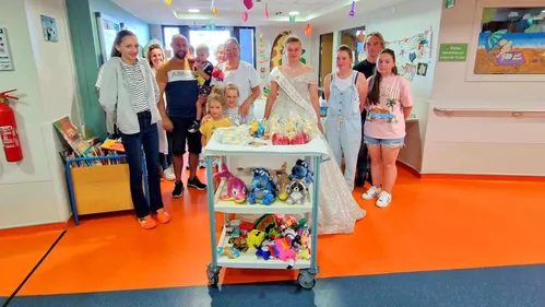 Boulogne: les forains ont distribué des cadeaux aux enfants...