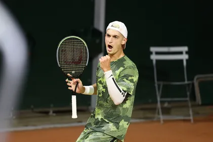 Terence Atmane grandit en Grand Chelem