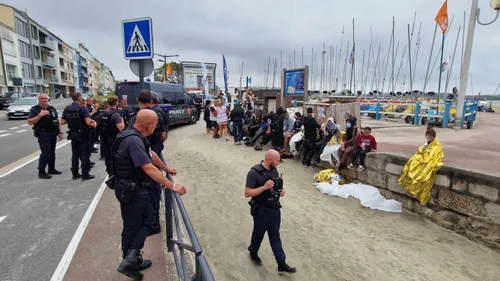 Une trentaine de migrants secourus au large de Boulogne