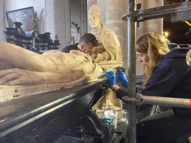 A Saint-Omer, le monument funéraire d'Eustache de Croÿ s’offre une...