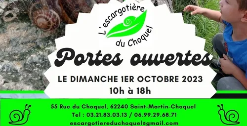 L'Escargotière du Choquel vous ouvre ses portes ce dimanche