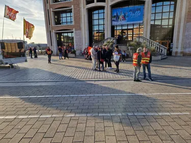 Les salariés de Valdunes à Leffrinckoucke régulièrement dans la rue...
