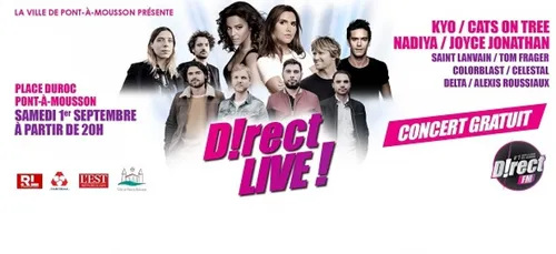 Vos badges VIP pour le Direct Live de Pont à Mousson !