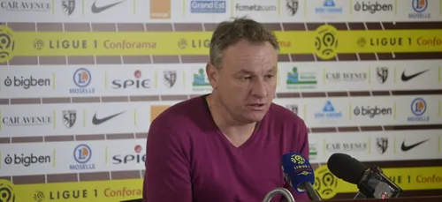 À Strasbourg, Frédéric Hantz (FC Metz) veut «lancer un cycle...