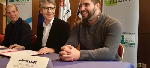 Quentin Bigot sur la voie de la sérénité