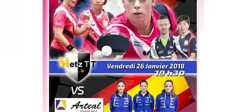 ETTU Cup : Le Metz TT tout proche des quarts