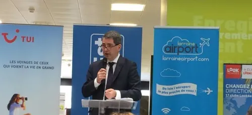Lorraine Airport : Jean Rottner "Le Luxembourg, c'est bien. La...