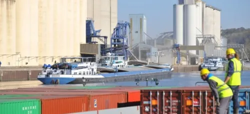 Les ports lorrains en développement