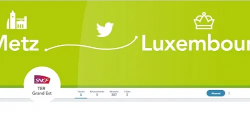 TER : un compte Twitter dédié à la liaison Metz-Luxembourg